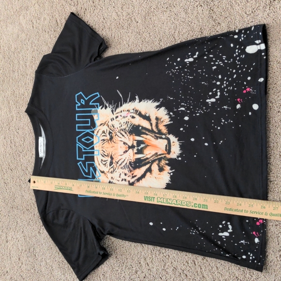 vintage style black graphic tee - Picture 4 of 4